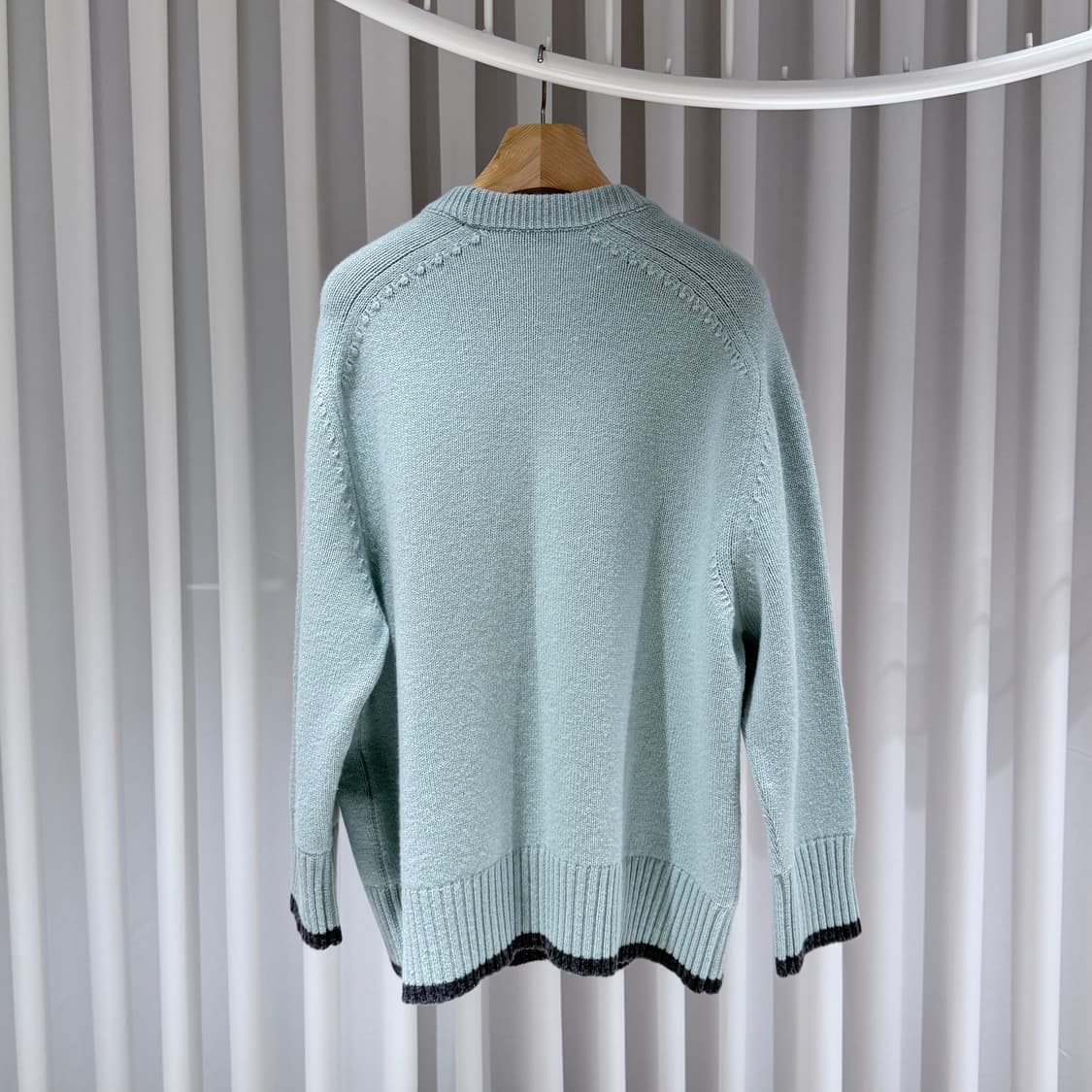 2XL / 디올 아뜰리에 로고 민트 니트 상품이미지4
