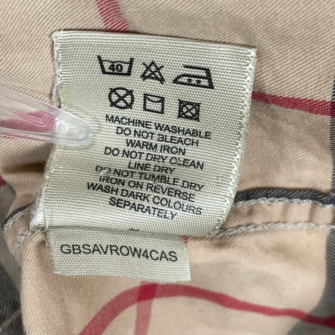 버버리 체크 셔츠 burberry 상품이미지8