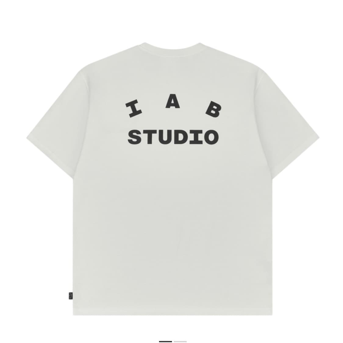아이앱스튜디오 반팔 티셔츠 화이트 블랙 L 상품이미지1