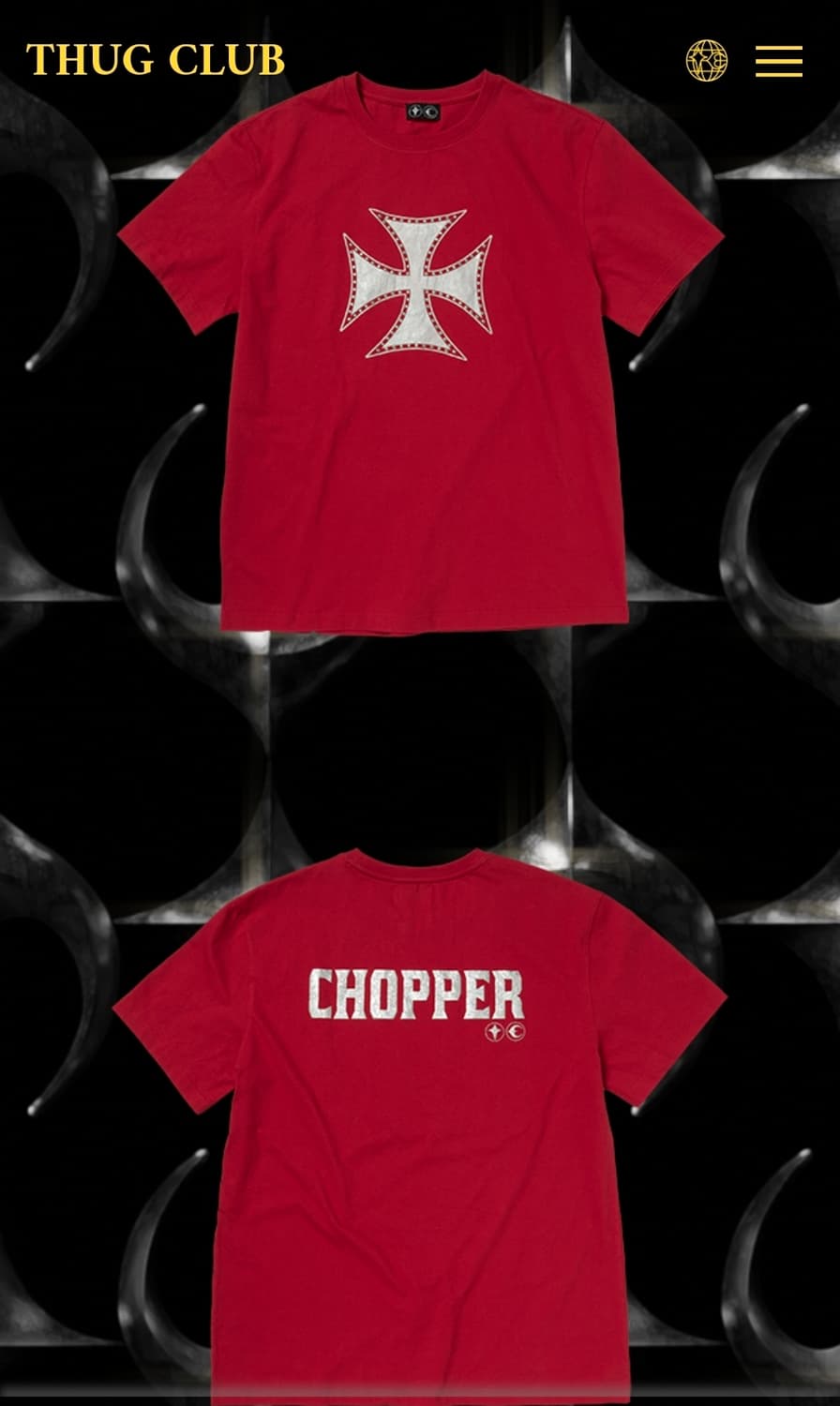 떠그클럽 Chopper Icon T-Shirt 반팔 티셔츠 4size 상품이미지2