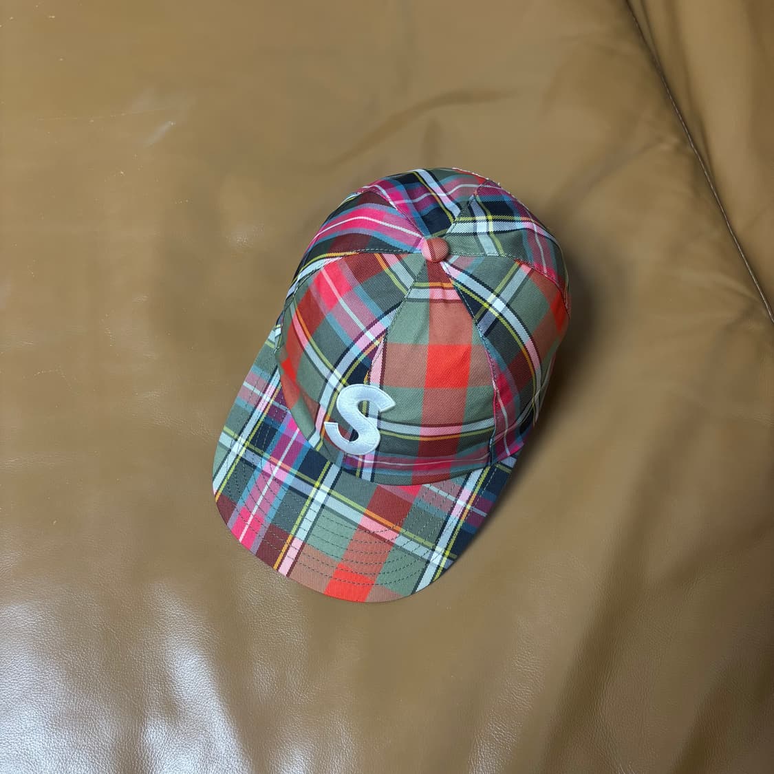 Supreme 슈프림 고어텍스 체크 S로고 6패널 볼캡 모자 Check 상품이미지6