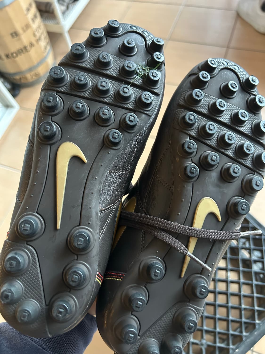 07 호나우지뉴 나이키 티엠포 축구화 265size 상품이미지8