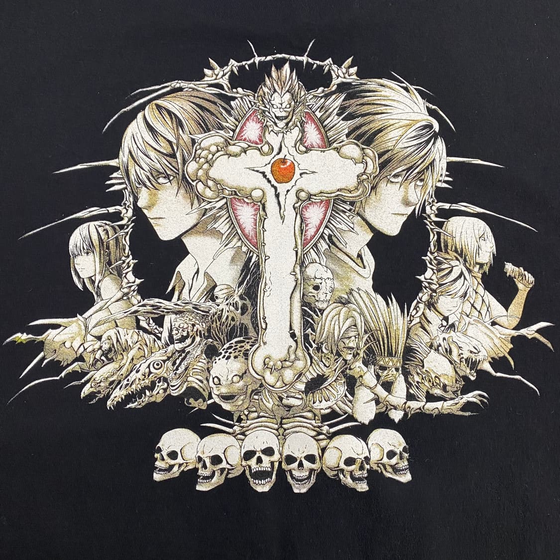 데스노트 부틀렉 애니메이션 티셔츠 상품이미지7