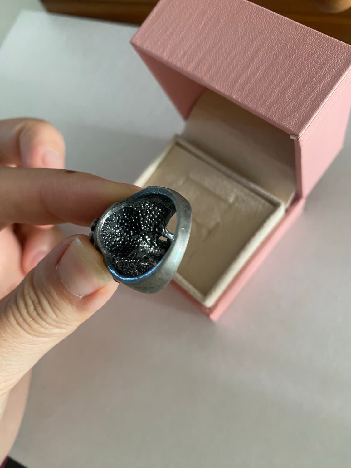 빈티지 해골 반지  상품이미지4