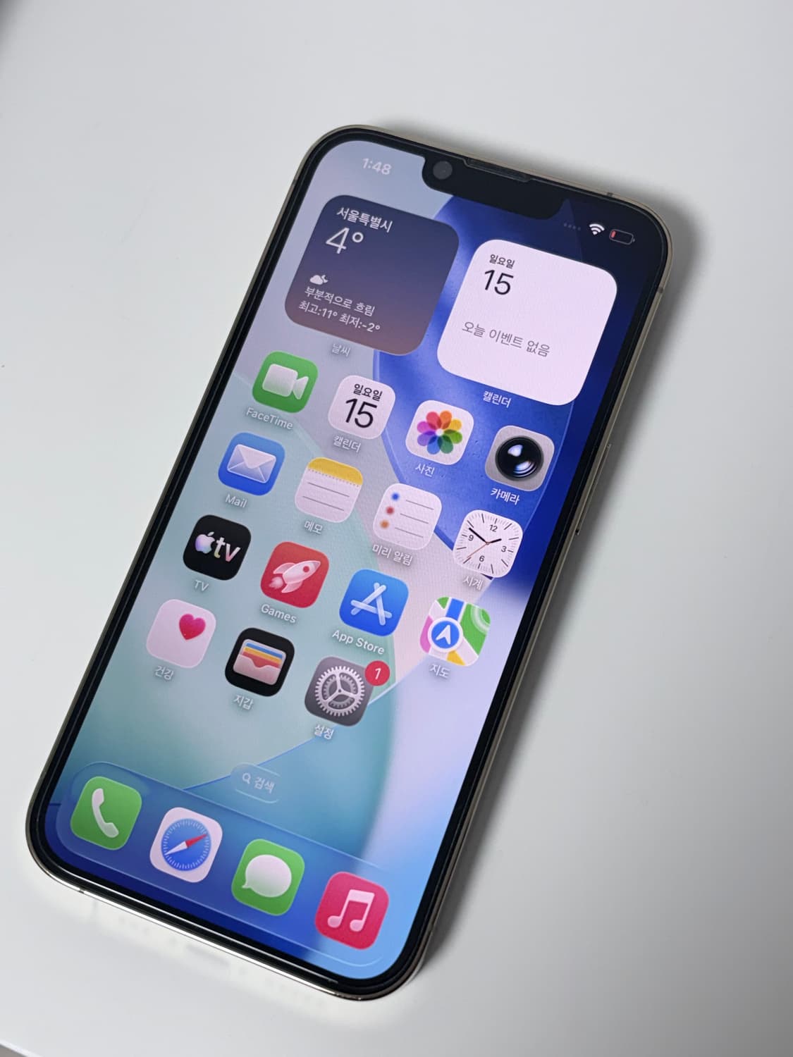 아이폰 13pro 골드 128GB 상품이미지4