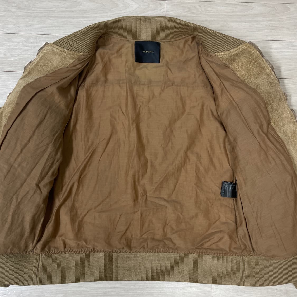 키드밀리 착용 Undercover 언더커버 스웨이드 블루종 자켓 상품이미지6