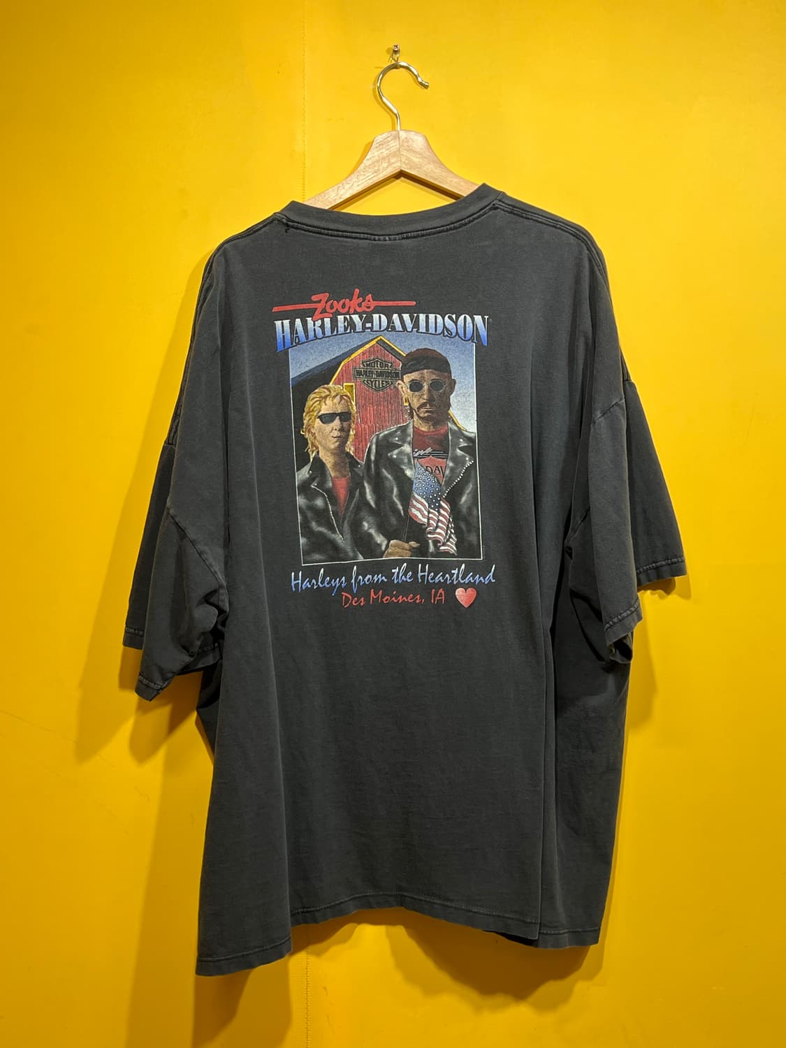 90s 할리데이비슨 USA Zooks Des Moines IA 빈티지 상품이미지9