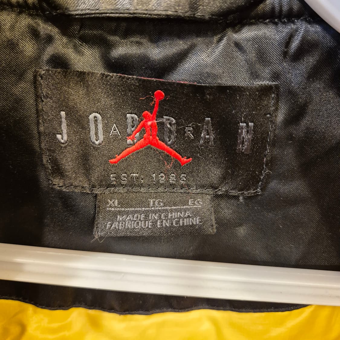 XL(착샷잇음) 나이키 조던 블랙 블루종자켓  상품이미지5