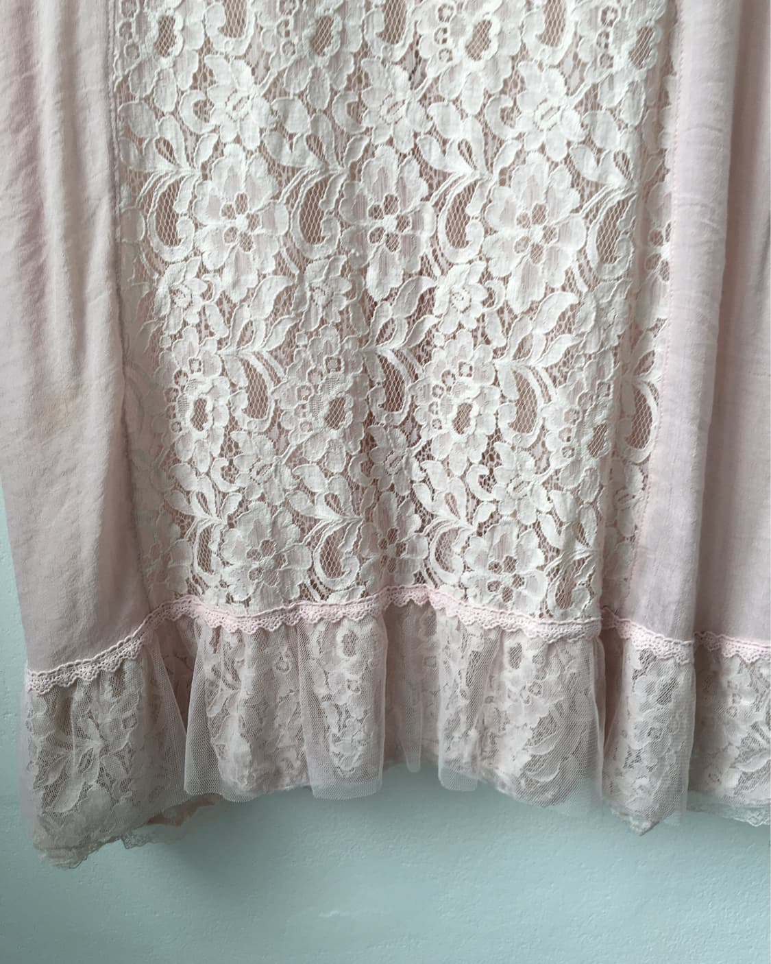 Axes femme max lace trimming long cardig 상품이미지8