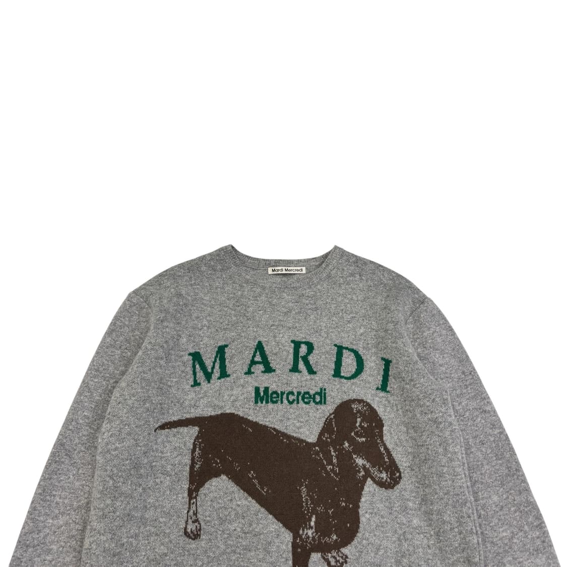 마르디 메크르디 크루넥 니트 상품이미지2