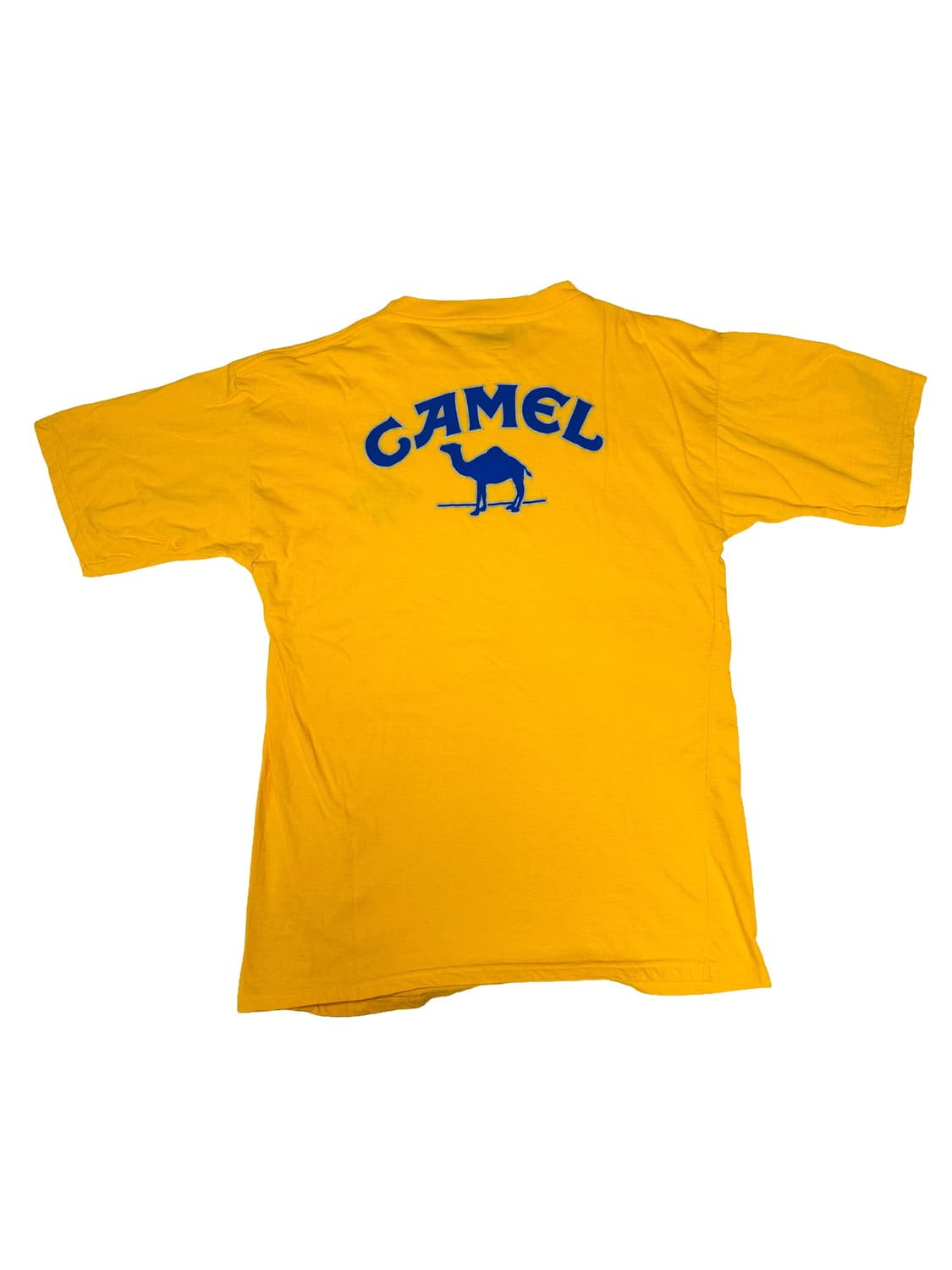 빈티지 카멜 CAMEL 프로모션 포인트 로고 티셔츠 OS 상품이미지5