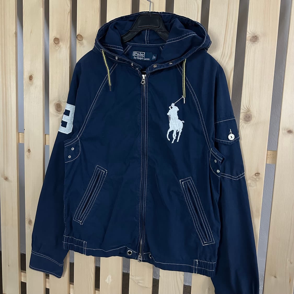 (S) 폴로 랄프로렌 스티치 빅포니 네이비 유틸리티 자켓 상품이미지2