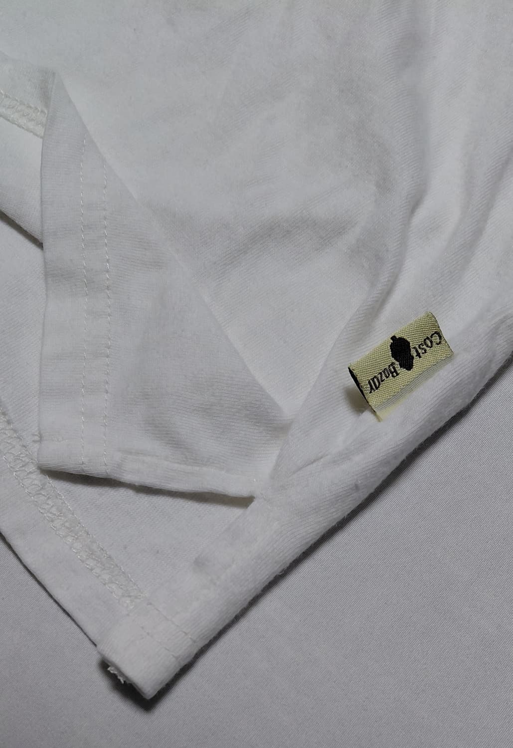 [S] 코스트 바자(Cost Bazar) 자수 포인트 헨리넥 티셔츠 상품이미지10