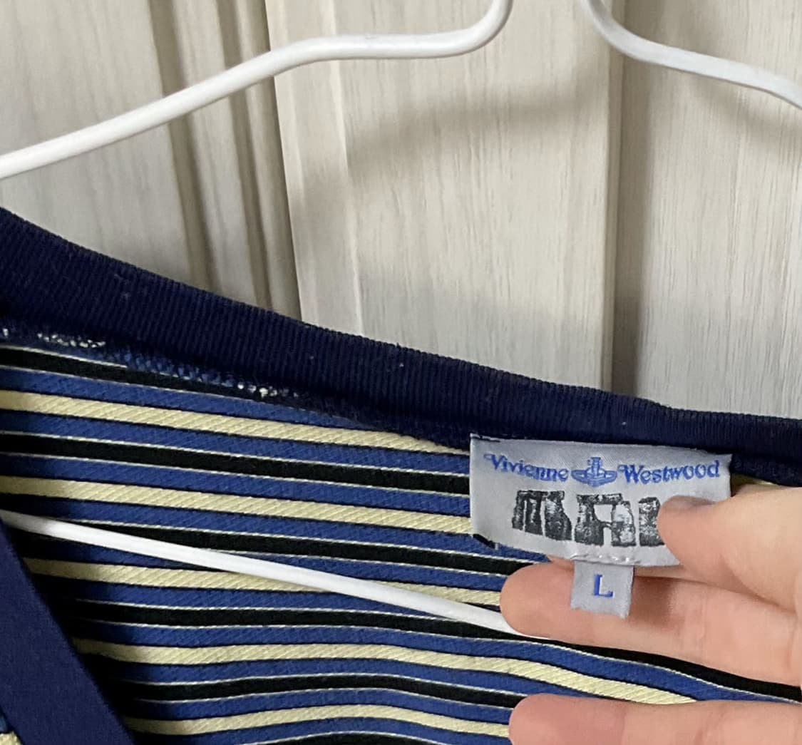 Vivienne Westwood 맨즈 스트라이프 패턴 카디건 상품이미지4