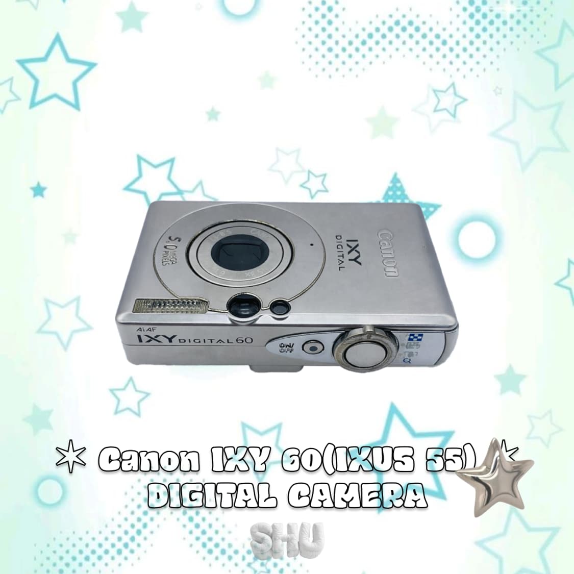 캐논 익시 IXY 60(익서스 IXUS 55) 빈티지 디카 실버 상품이미지4