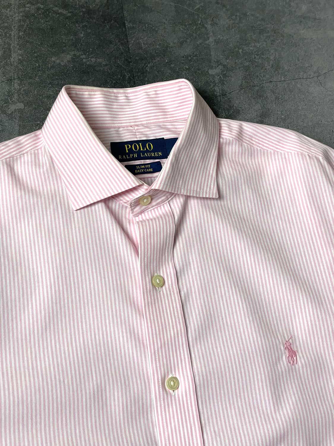 RALPH LAUREN 랄프로렌 핑크 스트라이프 코튼셔츠 상품이미지2