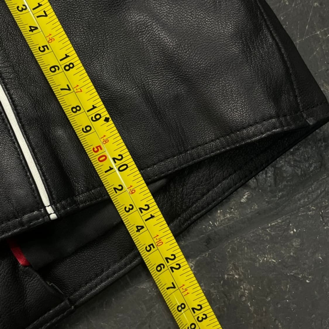 95 본더치 논카라 양가죽 자켓  상품이미지8