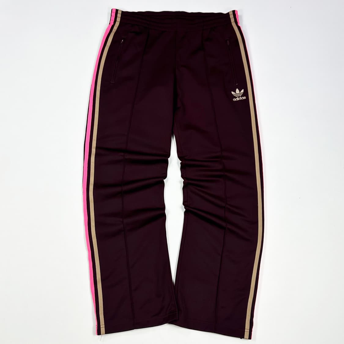 아디다스 og 구형 파이어버드 레귤러 트랙팬츠 버건디 L 상품이미지2