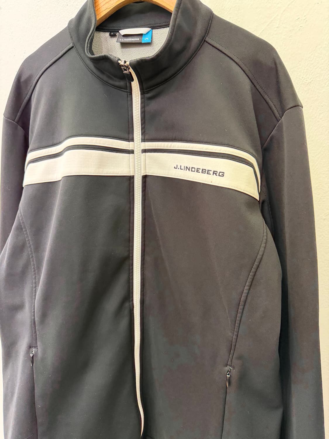 정품) 제이린드버그 남성 골프 집업자켓 L 상품이미지3