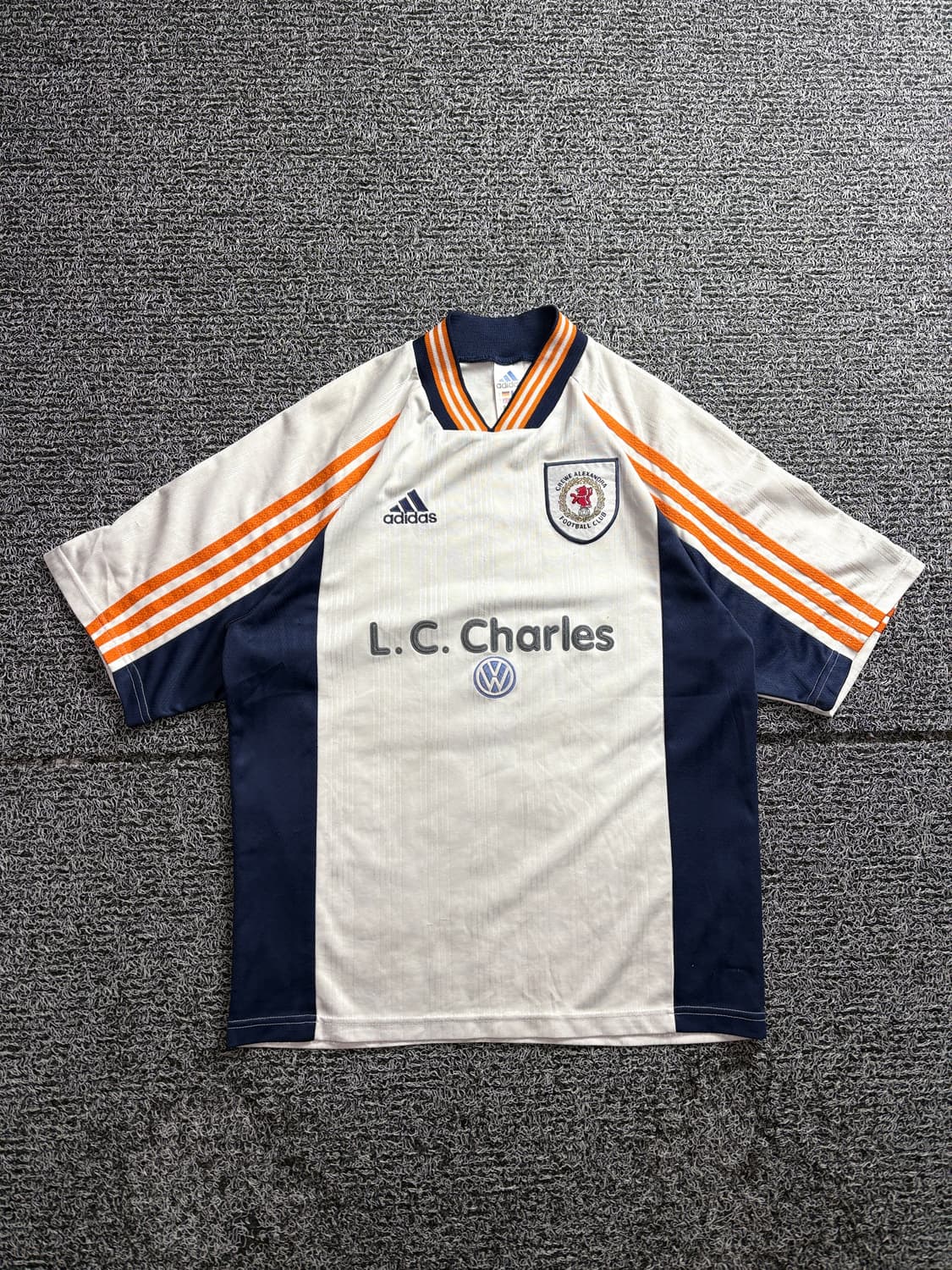 아디다스 98-99 시즌 크루 알렌산드라 어웨이 유니폼 2701 상품이미지2