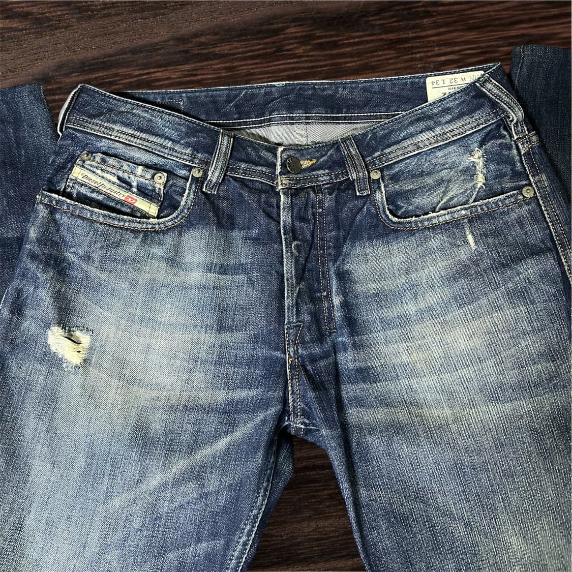 00’s Diesel zatiny denim pants 상품이미지3