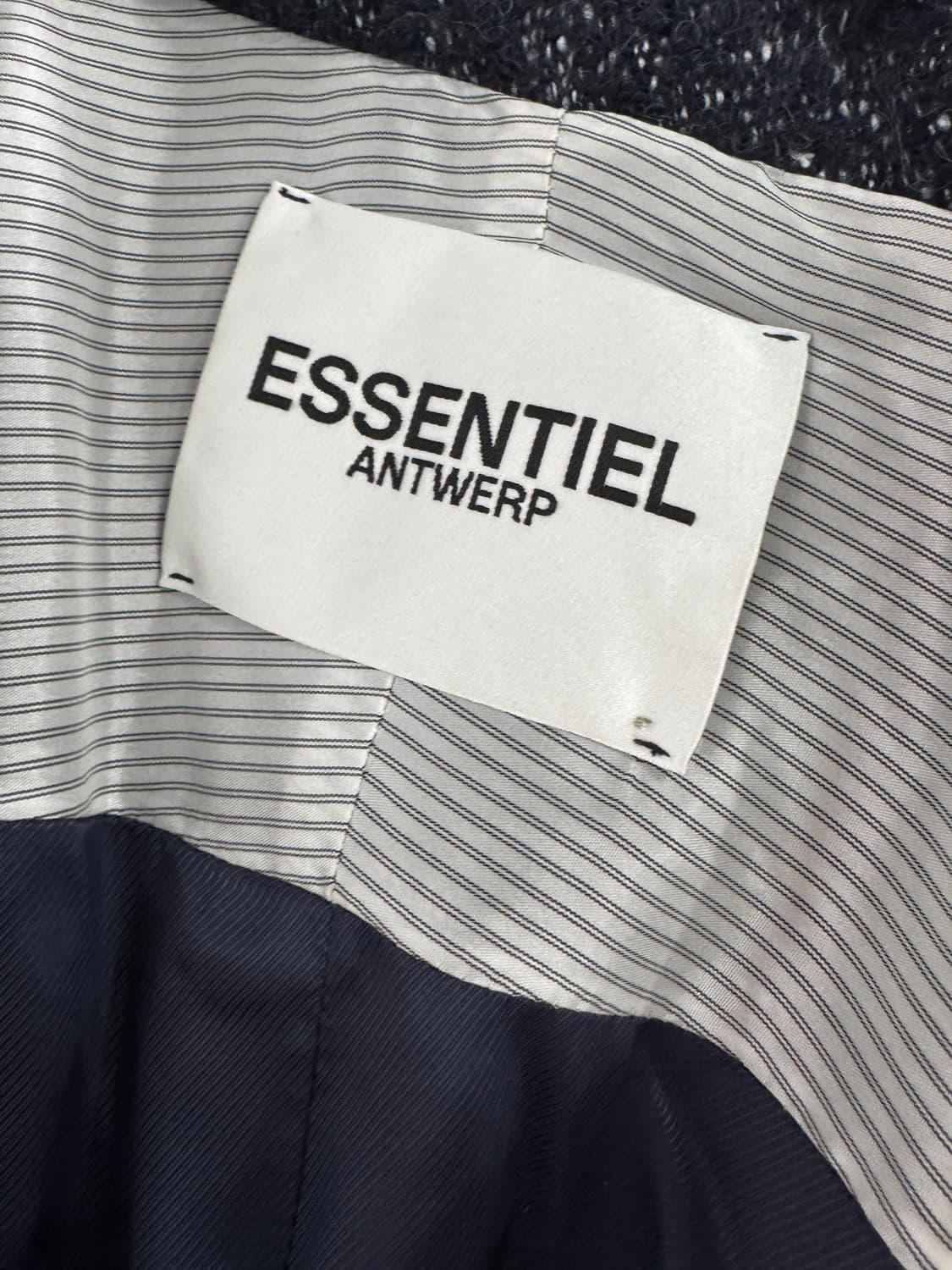 희귀!! 여성 에센셜 앤트워프 모헤어 알파카 코트 36 상품이미지3