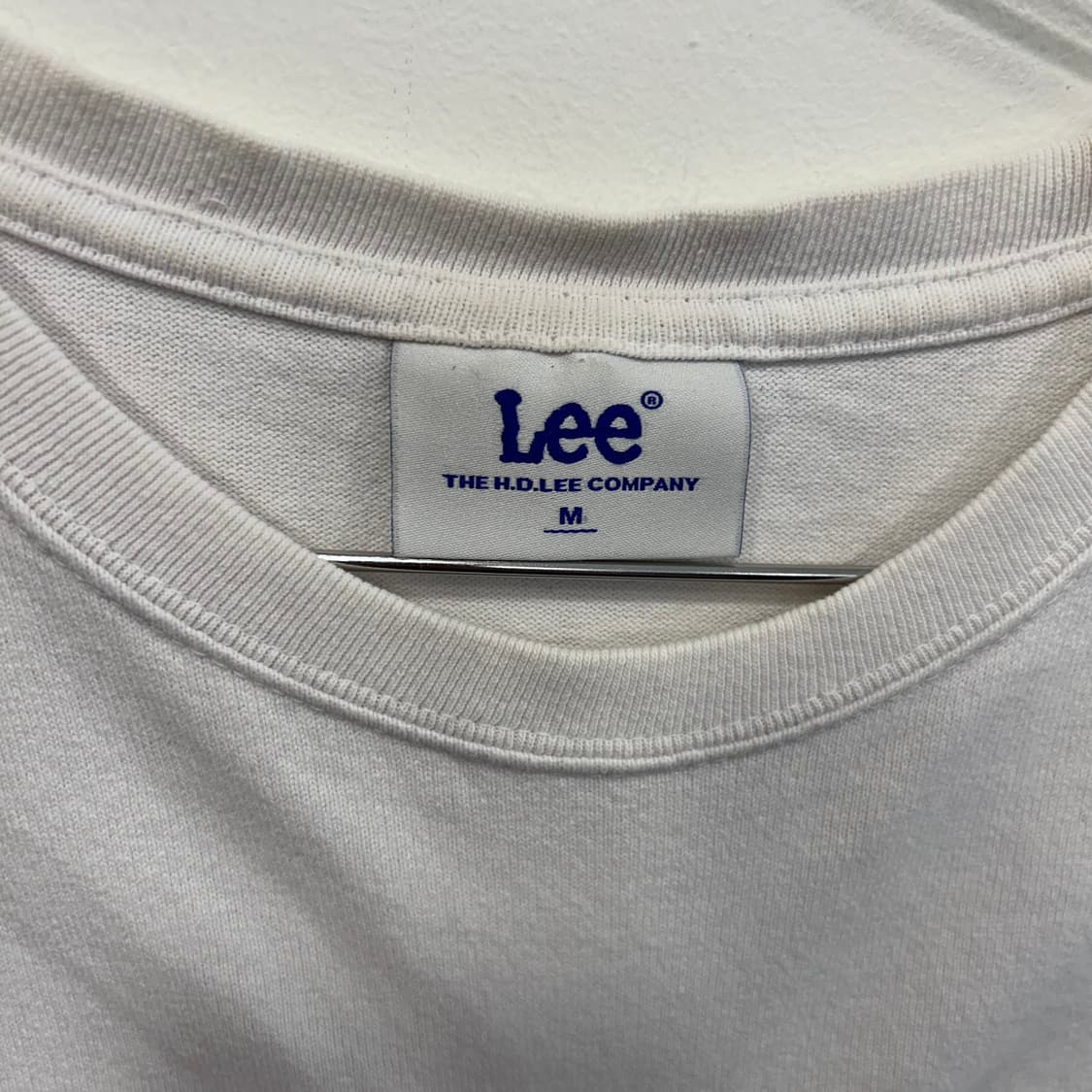 LEE 백프린팅 나염 오버핏 반팔티 상품이미지4