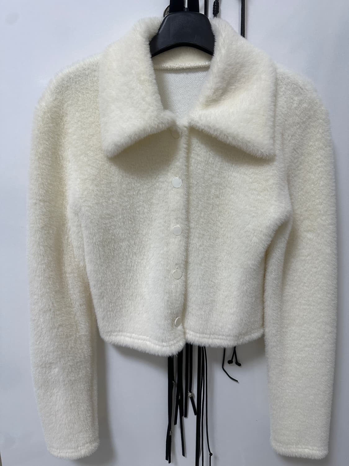 쿠션 퍼 가디건 상품이미지2