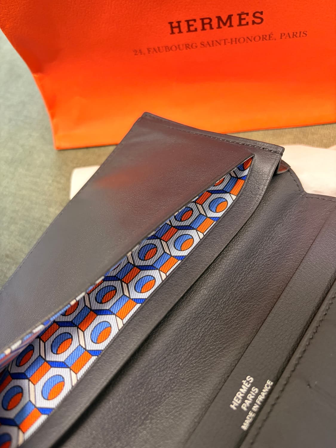 HERMES Citizen Twill Long Wallet 상품이미지3