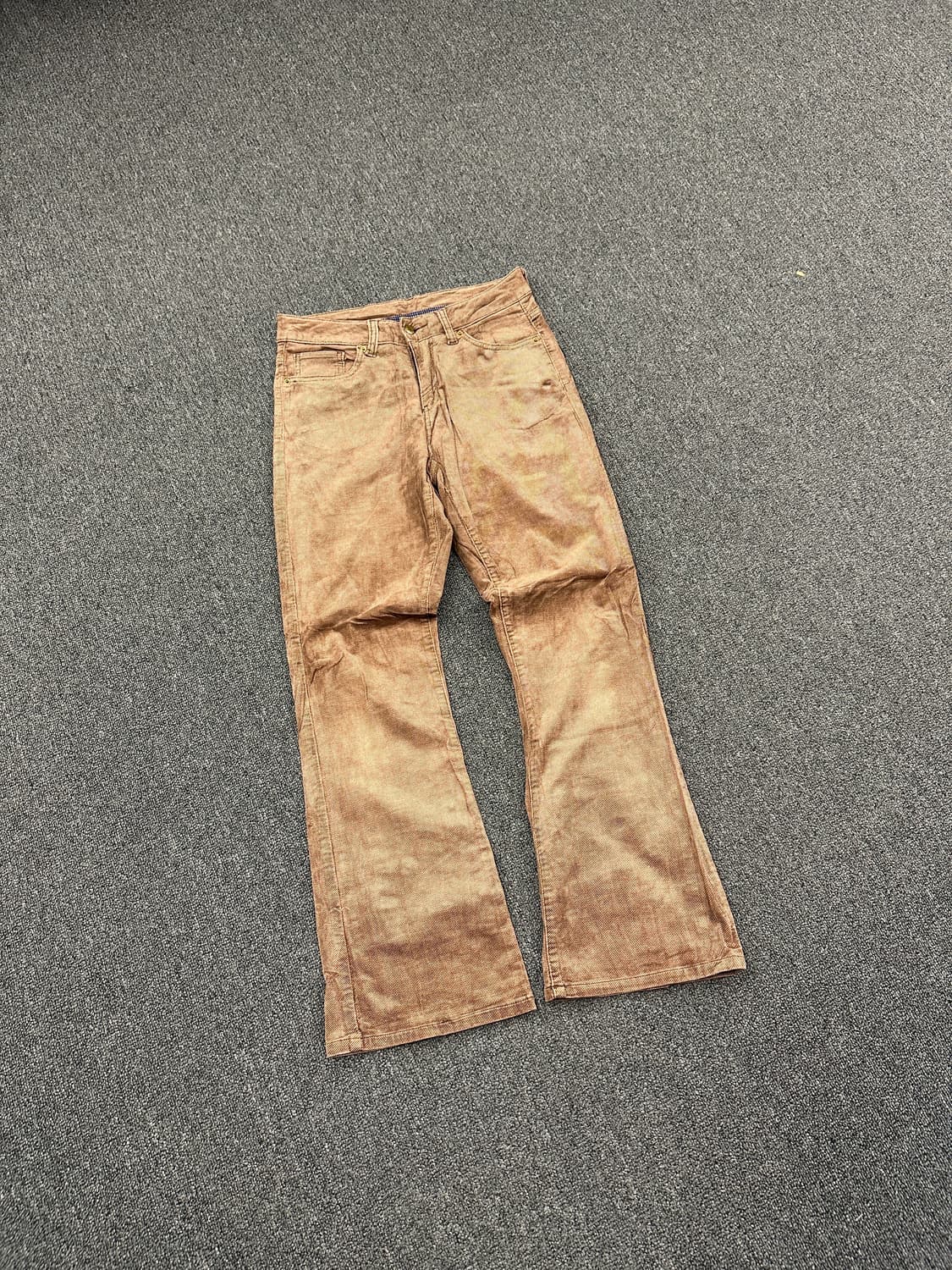 30) 재패니즈 빈티지 브라운 부츠컷 데님팬츠 상품이미지2