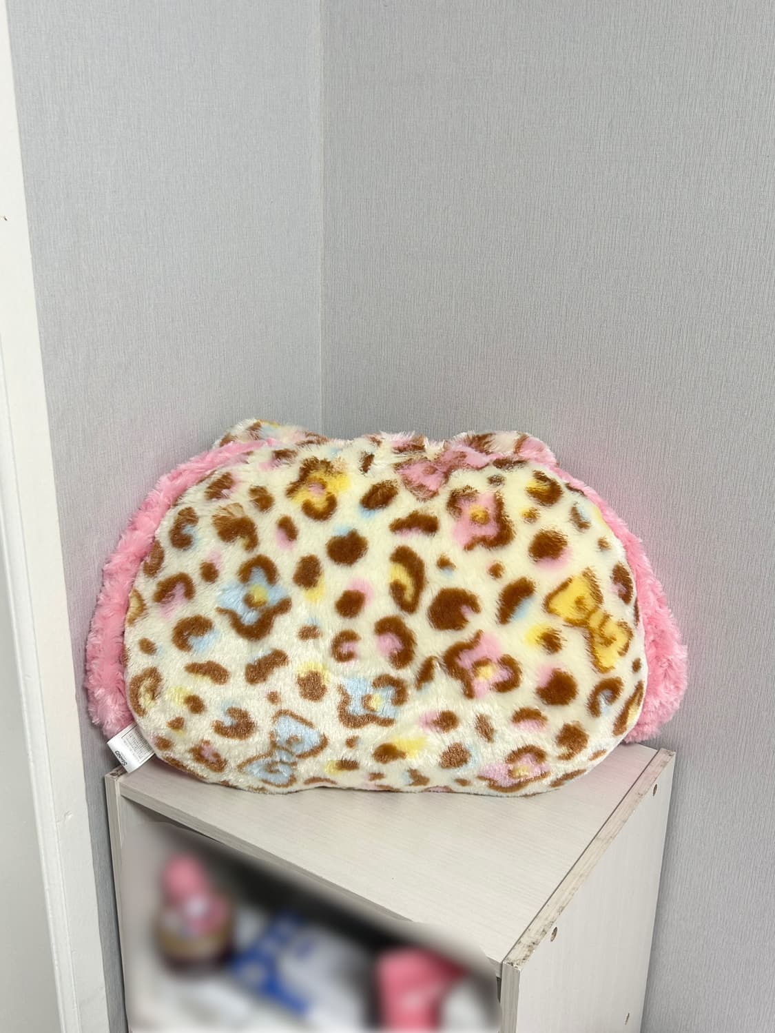 마이멜로디 로즈보아 호피무늬 쿠션 히메갸루 라떼갸루 큐롯 아가일 방꾸 상품이미지2