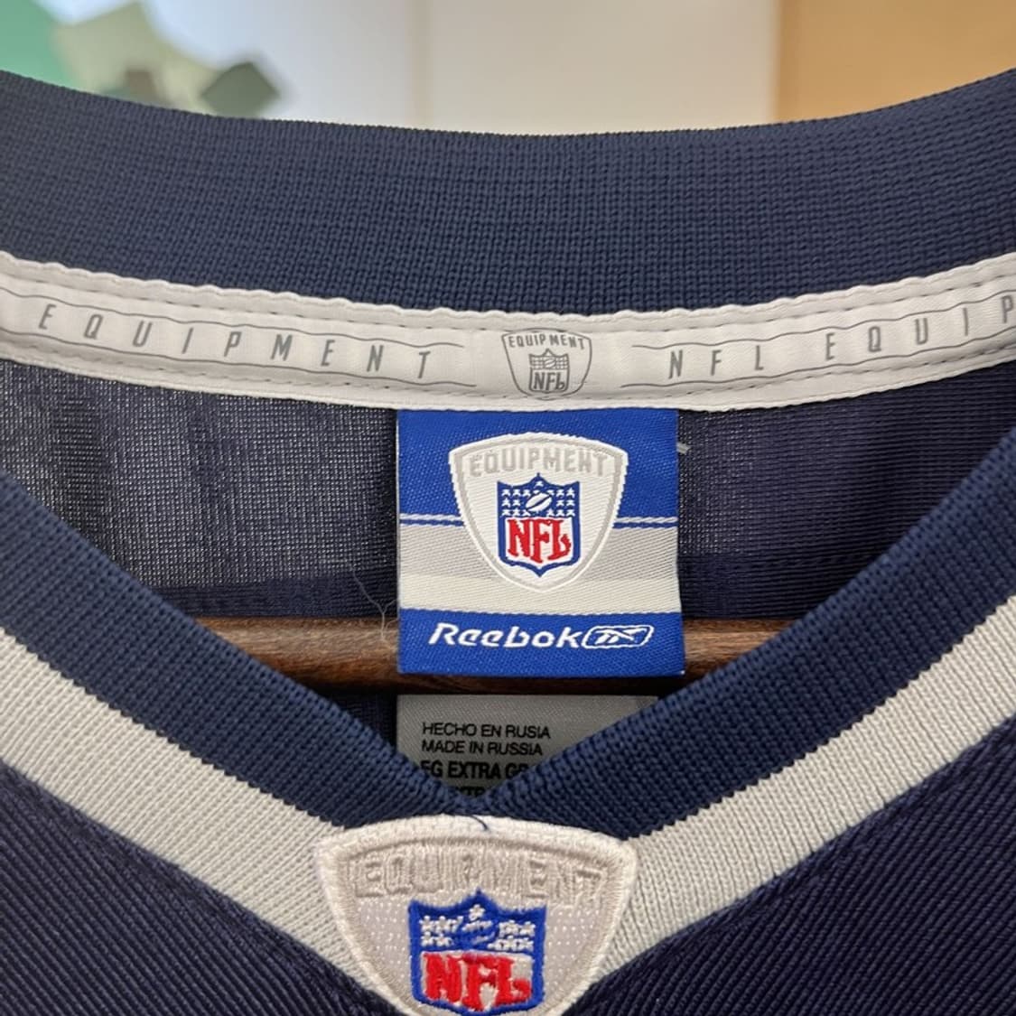 리복 NFL 뉴잉글랜드 패트리어츠 유니폼 져지 반팔티 L C12233 상품이미지5
