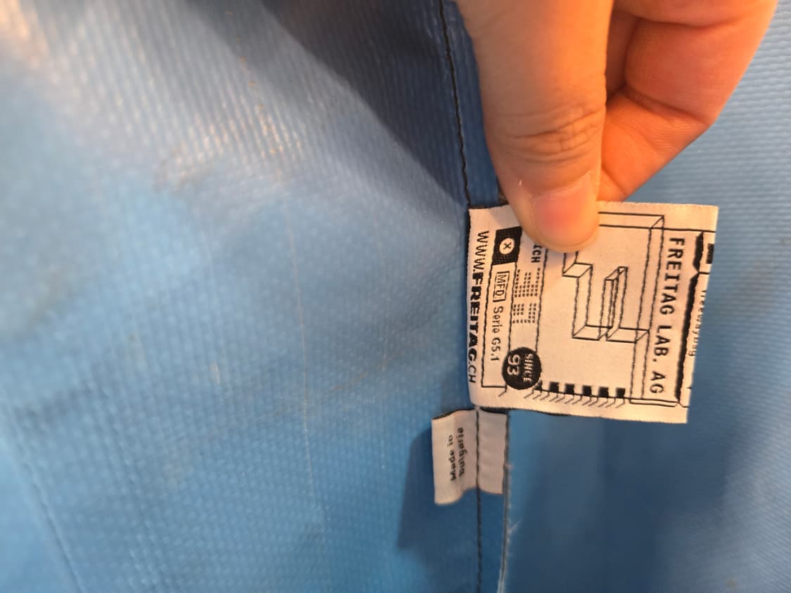 [쿨거환영]프라이탁 F52 마이애미 바이스 'gis' 프린팅 (희귀템) 상품이미지4