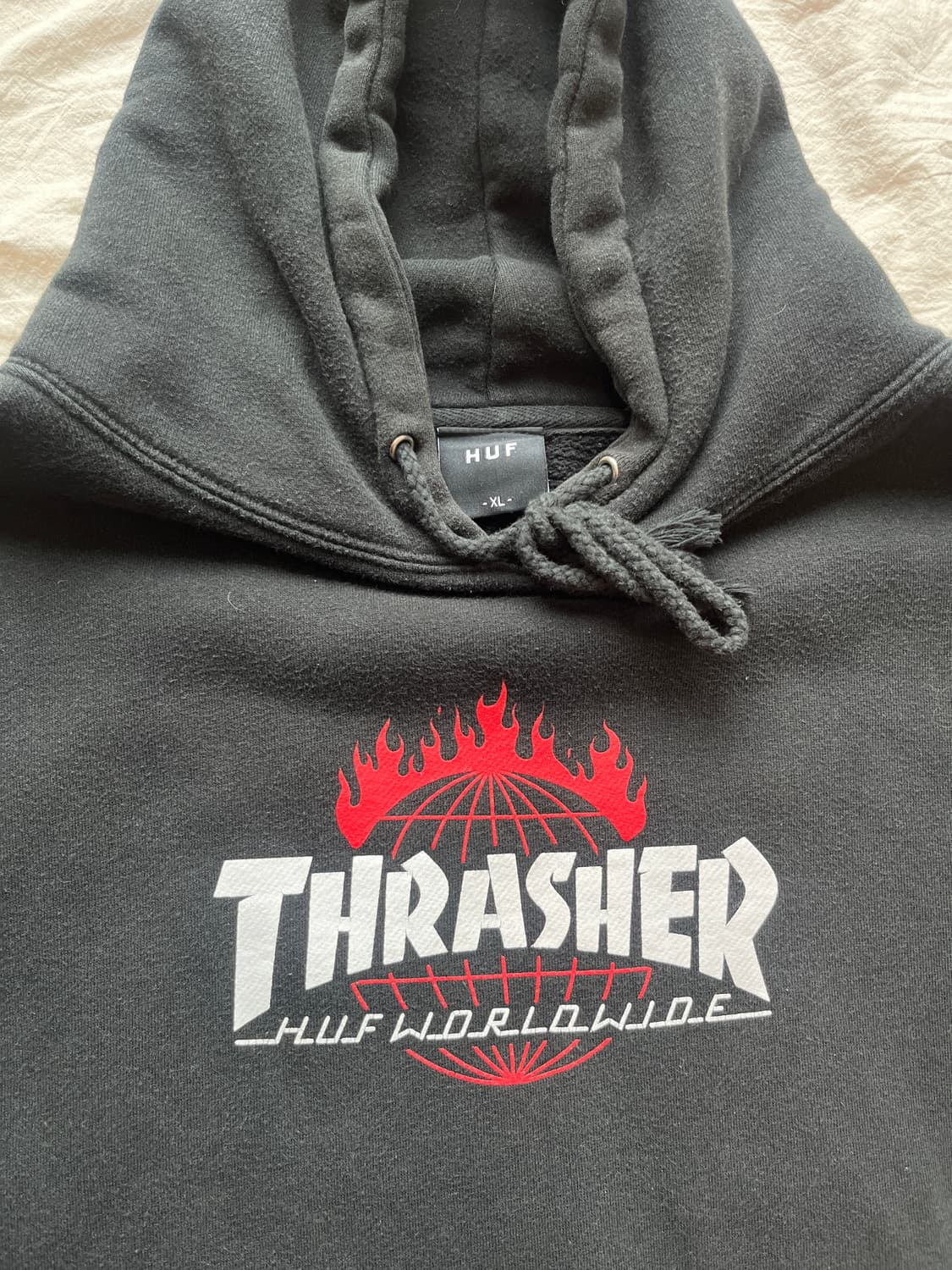 HUF x THRASHER 협업 후드 상품이미지2