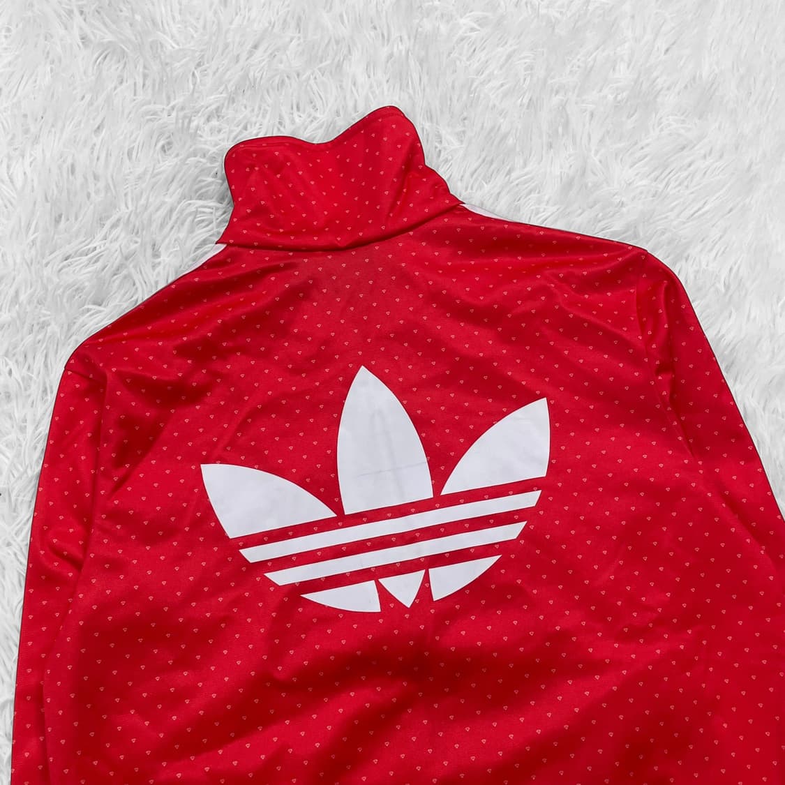 아디다스 립 도트 파이어버드 트랙탑 져지 레드 상품이미지5