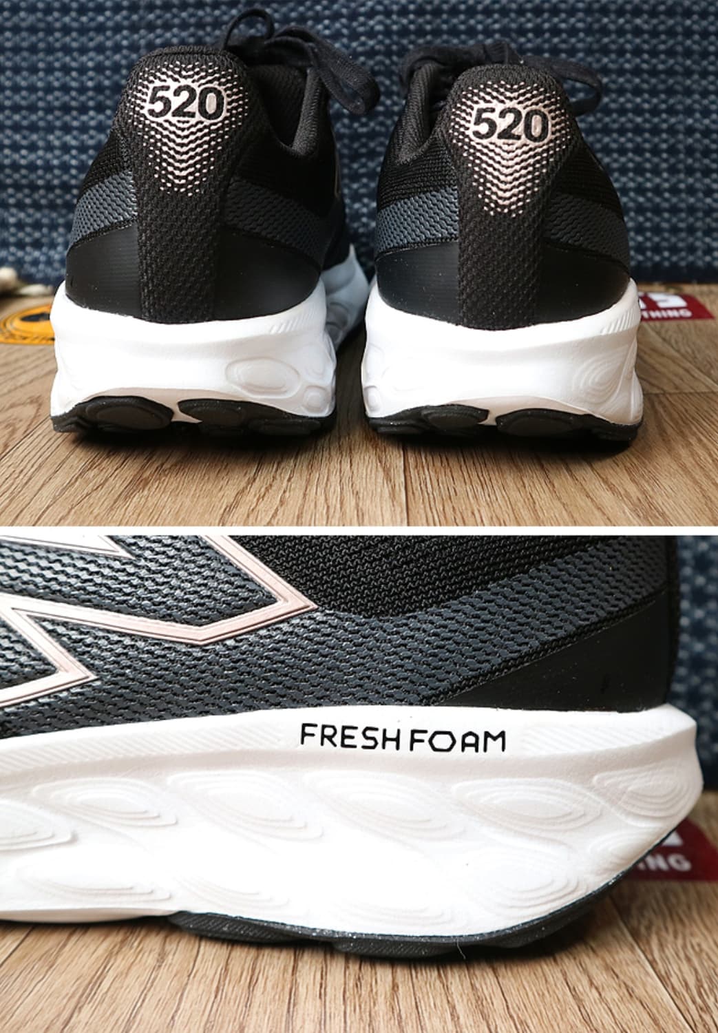 일본판 뉴발란스 W520LK9 우먼 런닝화 250 최상컨디션  러닝화 상품이미지5