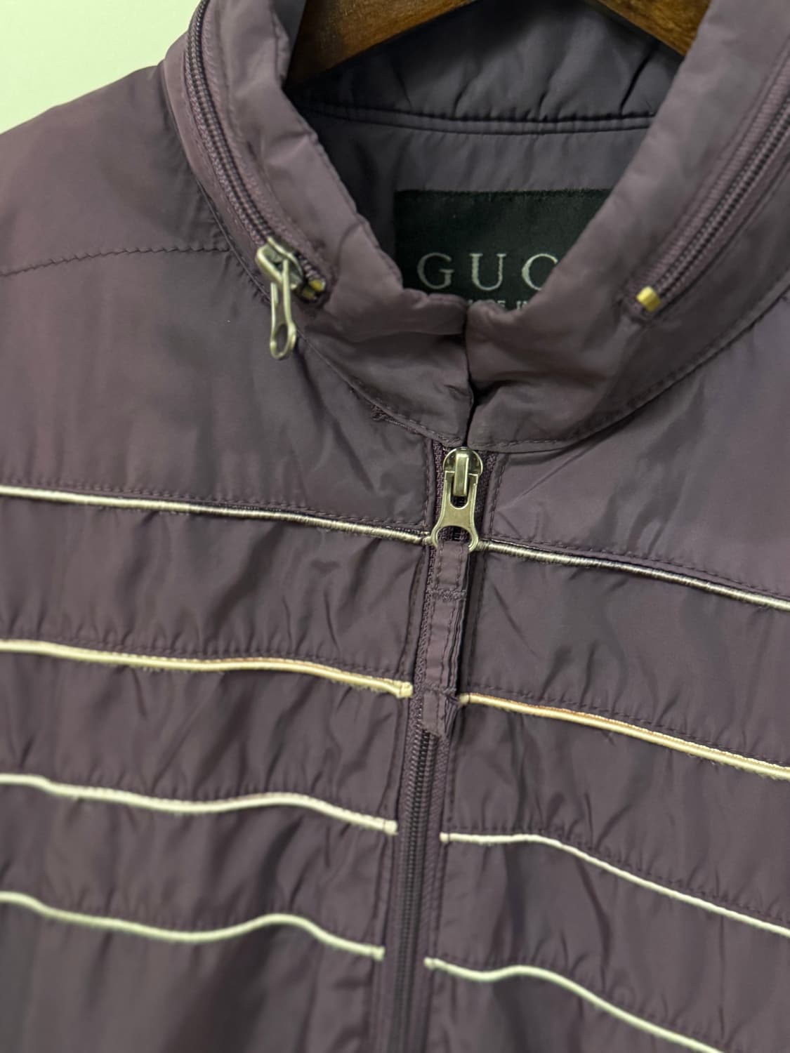 GUCCI 퍼플 나일론 자켓 상품이미지8