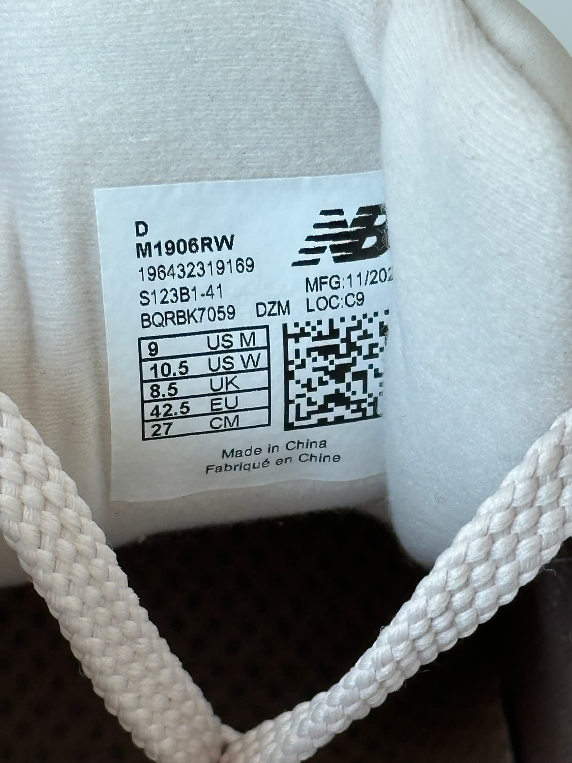 [새상품]뉴발란스 1906 마인드풀 그레이 270 상품이미지5