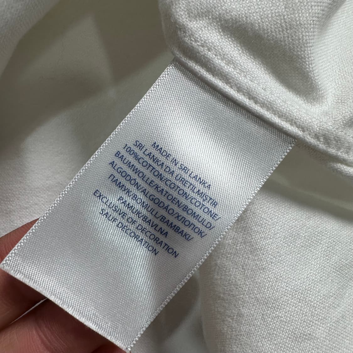 폴로 랄프로렌 화이트 옥스포드 셔츠 상품이미지6