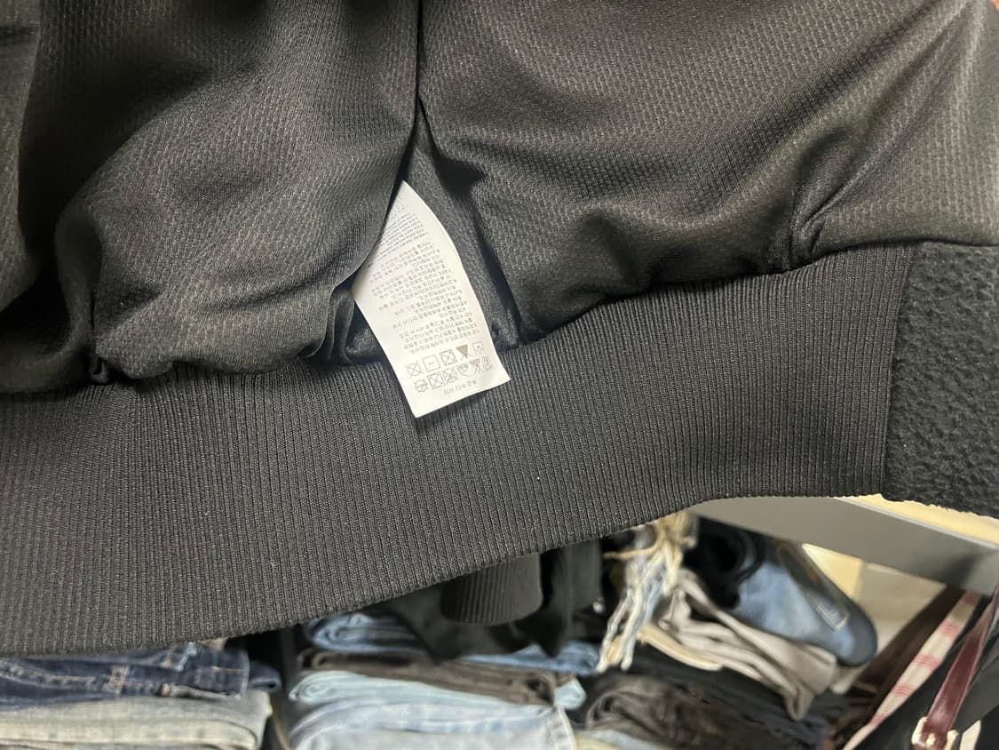 코이세이오 ROUND COLLAR FLEECE JACKET BLACK 상품이미지6