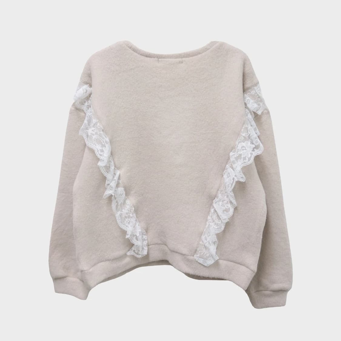 DOLLY RIBBON 히메갸루 딸기우유 레이스 니트 61226 상품이미지2