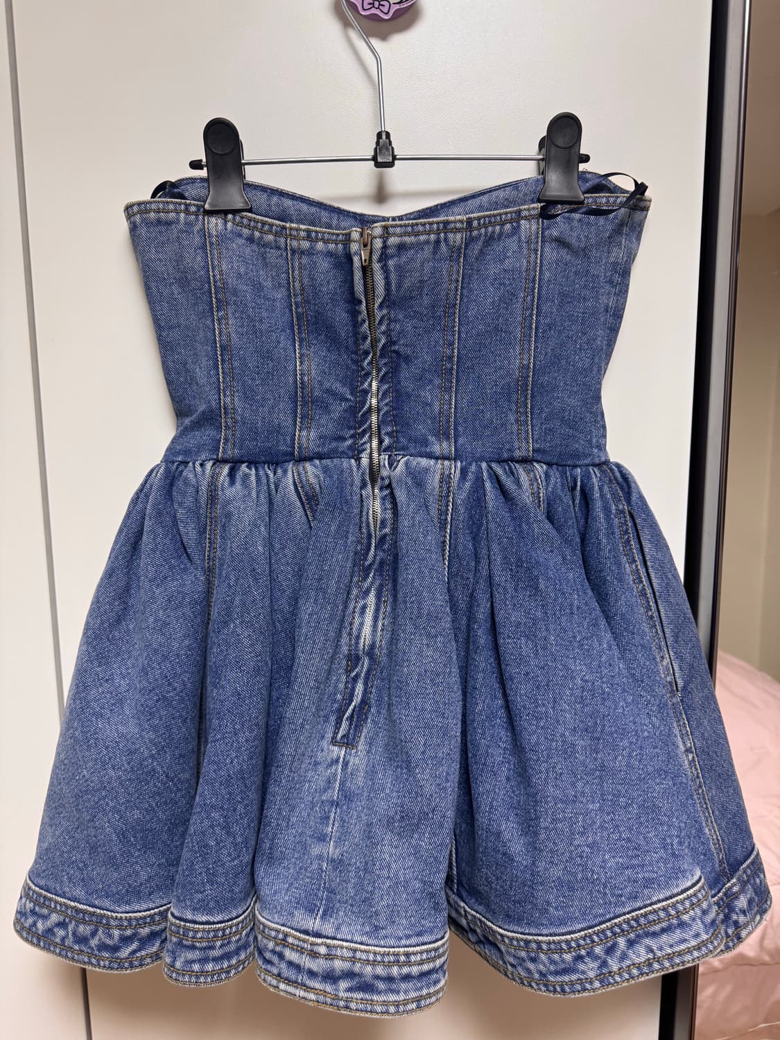 JUUN.J 준지 데님 코르셋 뷔스티에 상품이미지4