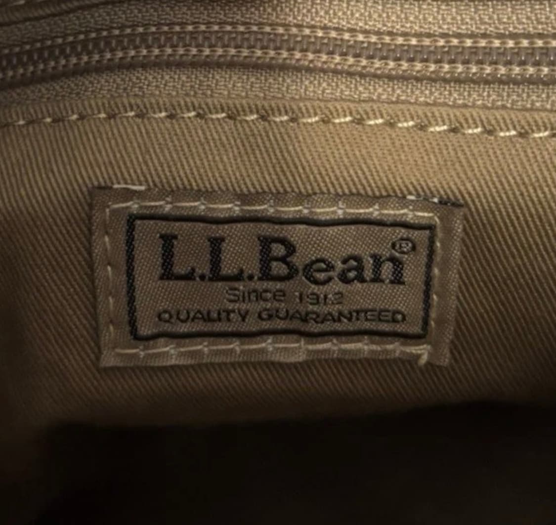 [미국배송] 엘엘빈 빈티지 가죽 토트백 90‘s  상품이미지7