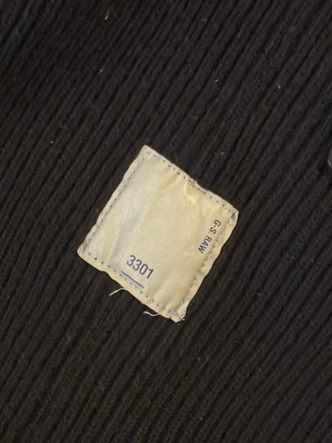 지스타로우 3301 니트집업 자켓 상품이미지8