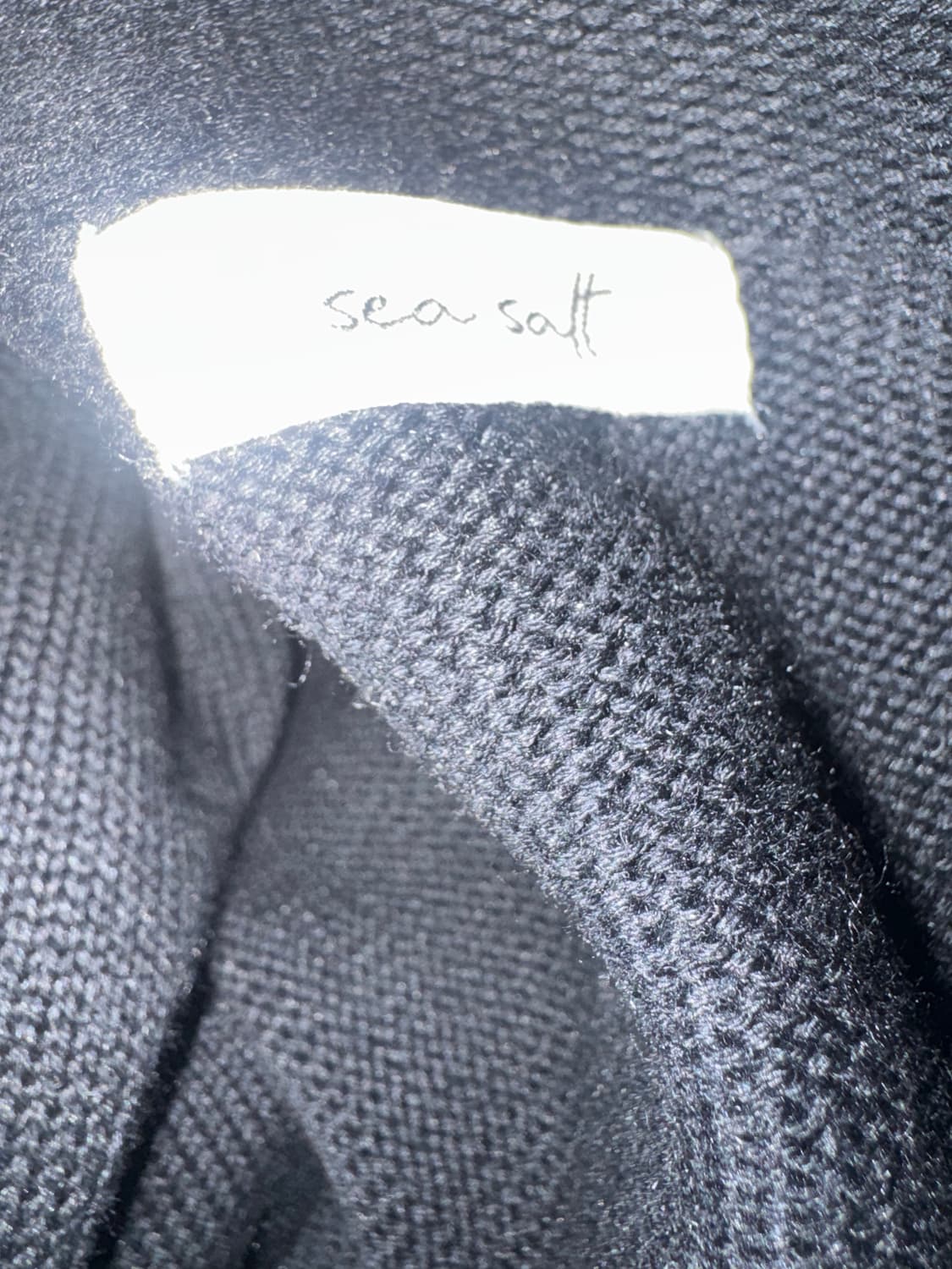 [3] 씨솔트 seasalt 루프헴 가디건 블랙 상품이미지2