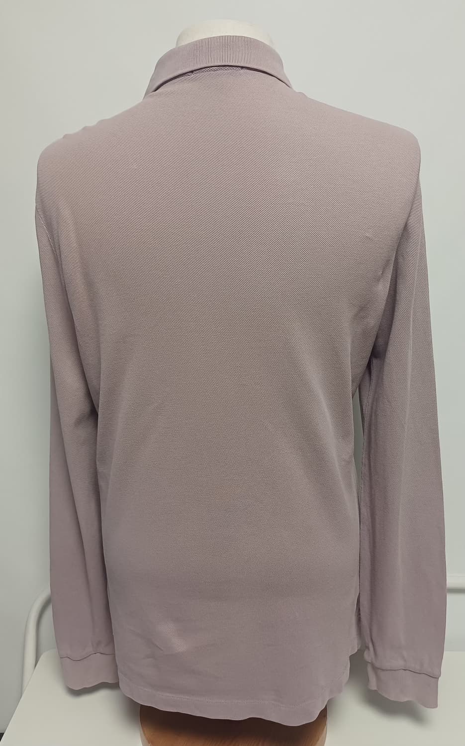 버버리 브릿 하우스체크 롱슬리브 폴로 셔츠 (라벤더 그레이) 상품이미지3