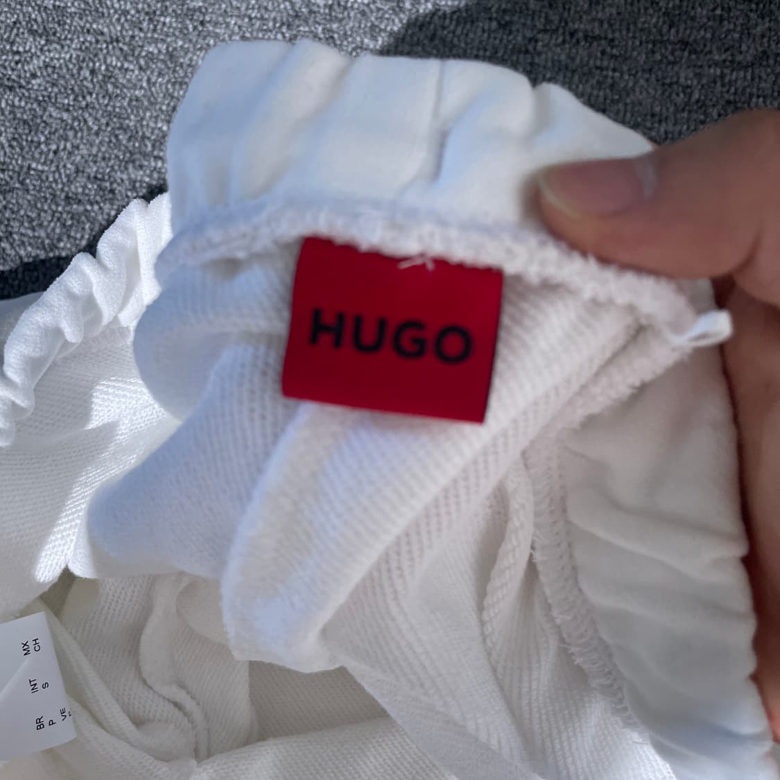 휴고보스 NASUEDE 코튼 스웻팬츠 상품이미지3