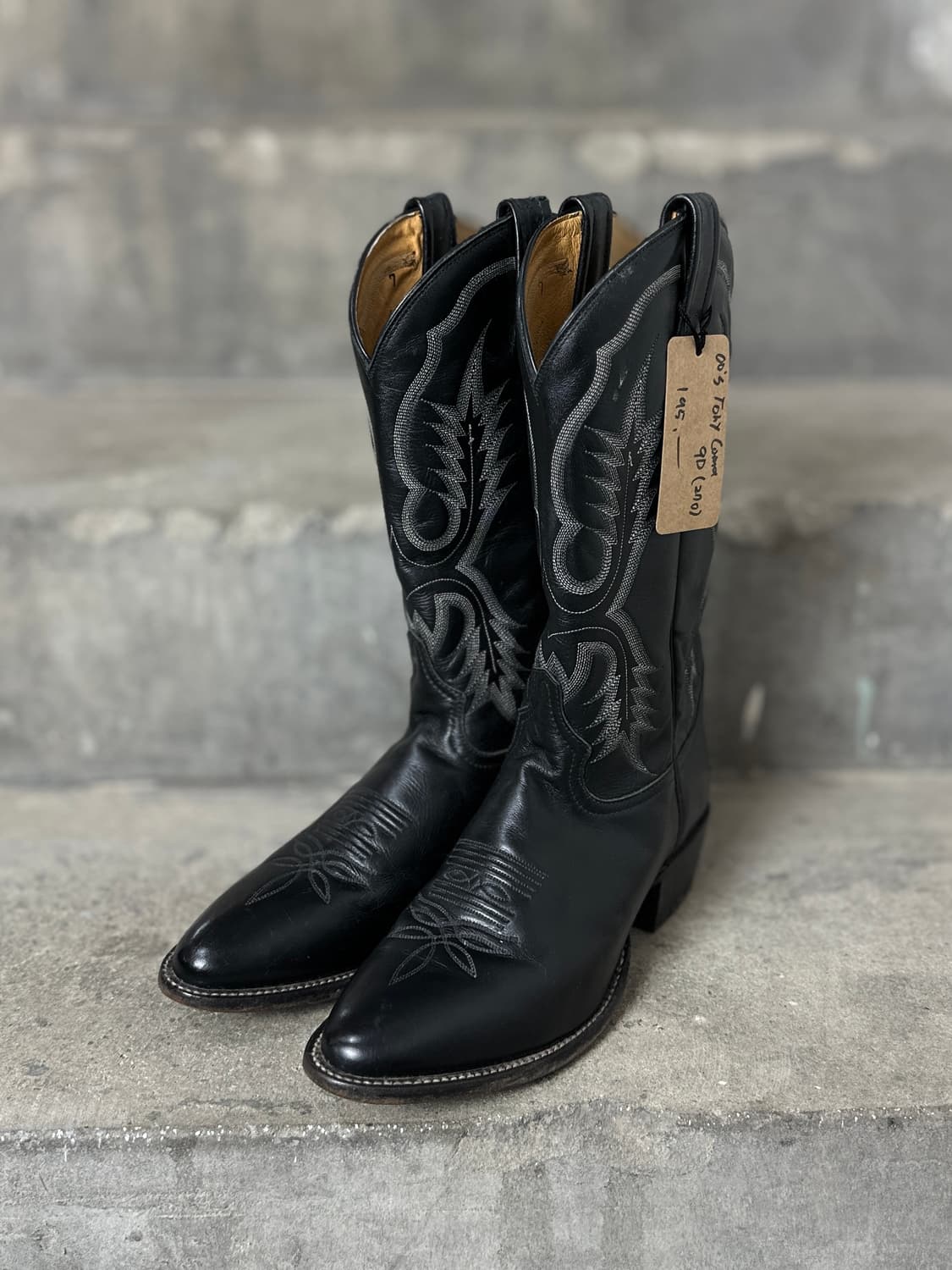 00’s USA Made 토니라마 카우보이 웨스턴 부츠 상품이미지1