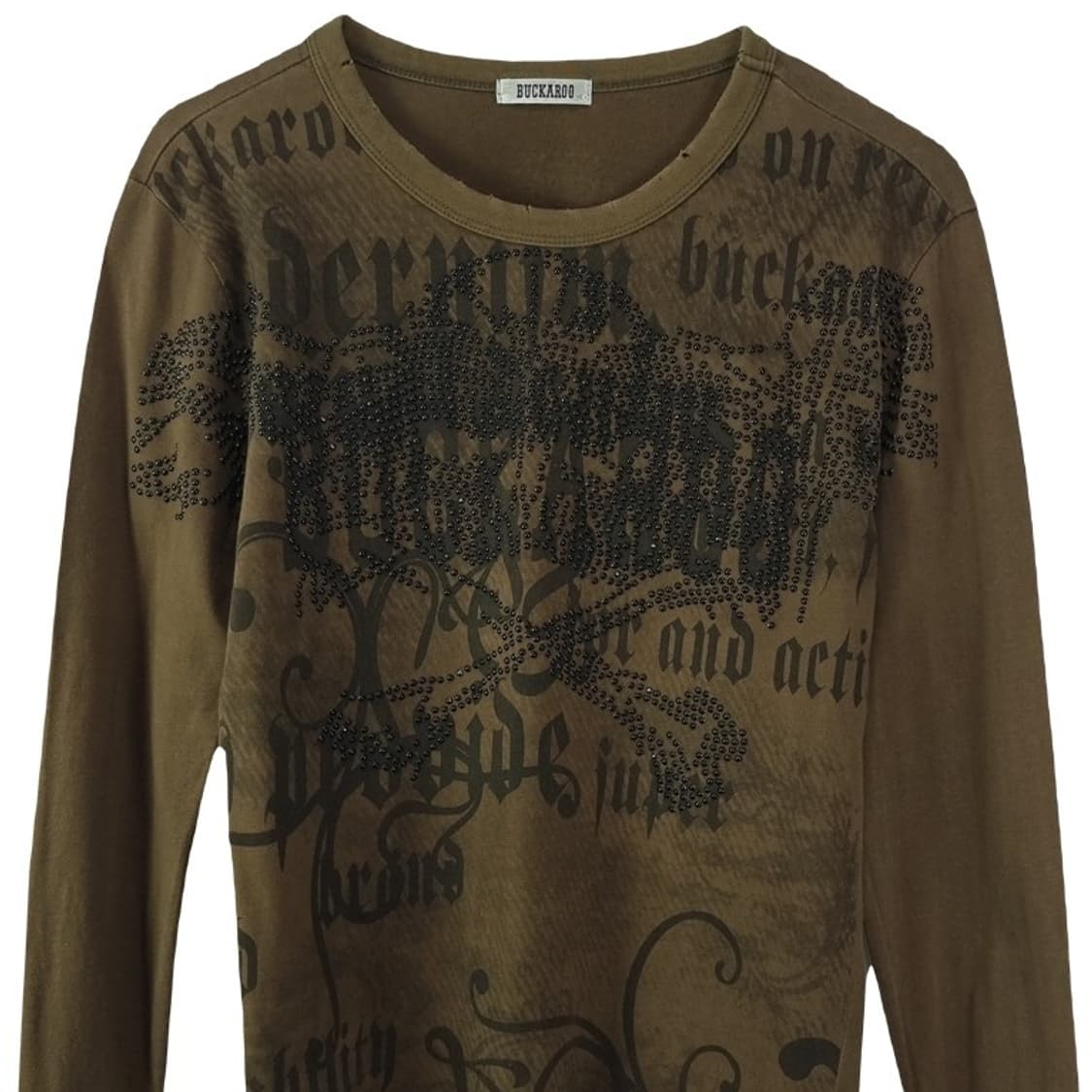 [버커루] 빈티지 가공 그래픽 롱슬리브 긴팔티 M18623 상품이미지4