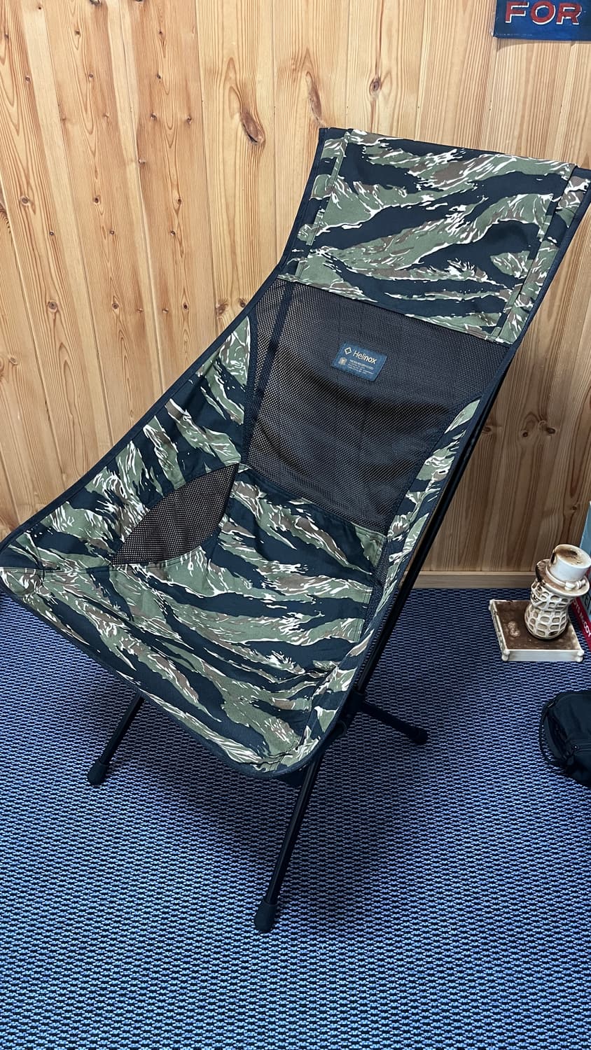 네이버후드 X 헬리녹스 16ss 타이거카모 체어 상품이미지3